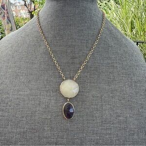 Handmade Upcyled Gemstone Necklace